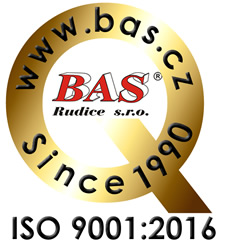 ISO 9001:2016 - BAS Rudice spol. s r.o. - Quality Brand